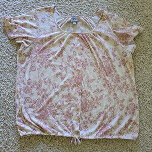 Como Vintage Cinchable Top, 2XL